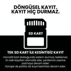 Her Araca Uyumlu 3 Kameralı Araç Kamerası