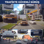 Her Araca Uyumlu 3 Kameralı Araç Kamerası