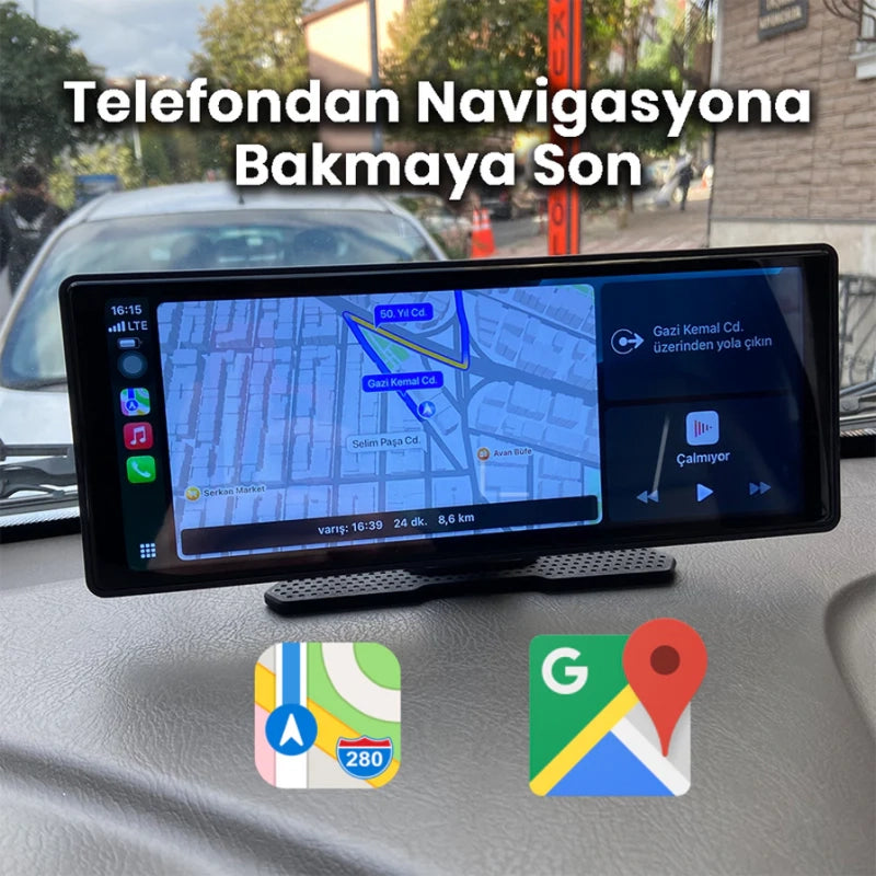 11 İnç Her Araca Uyumlu CarPlay Ekran™